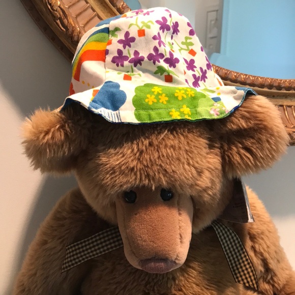 ❌ SOLD 70’s Baby Sun hat reversible Hawaiian VTG - Picture 4 of 8